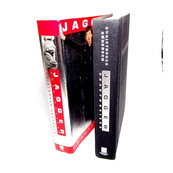 JAGGER UNAUTHORIZED  1st Edition/Print Christopher Anderson HC 1993 Unread EUC! - Picture 5 of 11